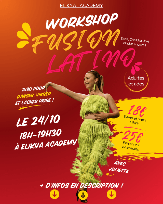 Stage de Danses latines (spécial Samba et Jive)
