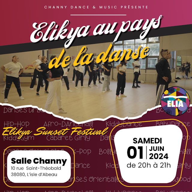 Elikya Sunset Festival : Elikya au pays de la danse